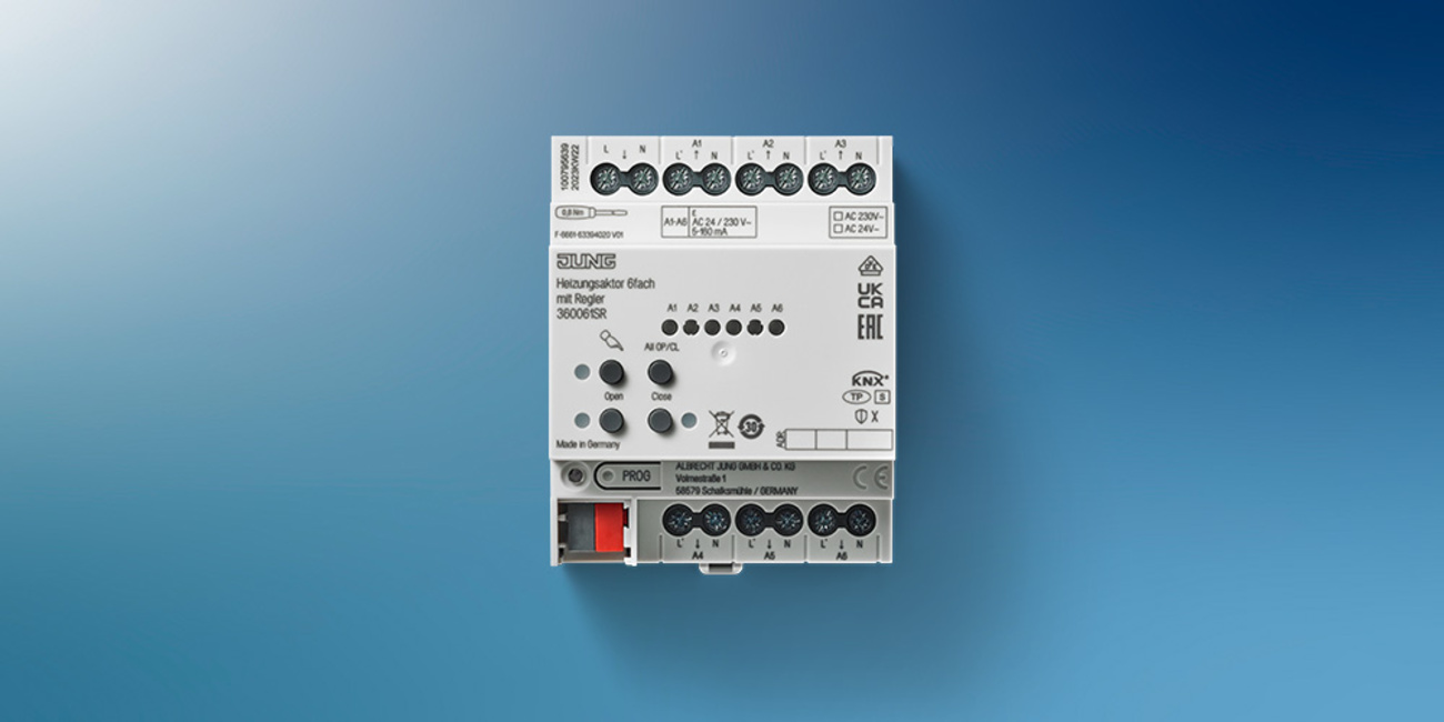 KNX Heizungsaktor 6-fach bei Elektrotechnik Flach in Bad Soden